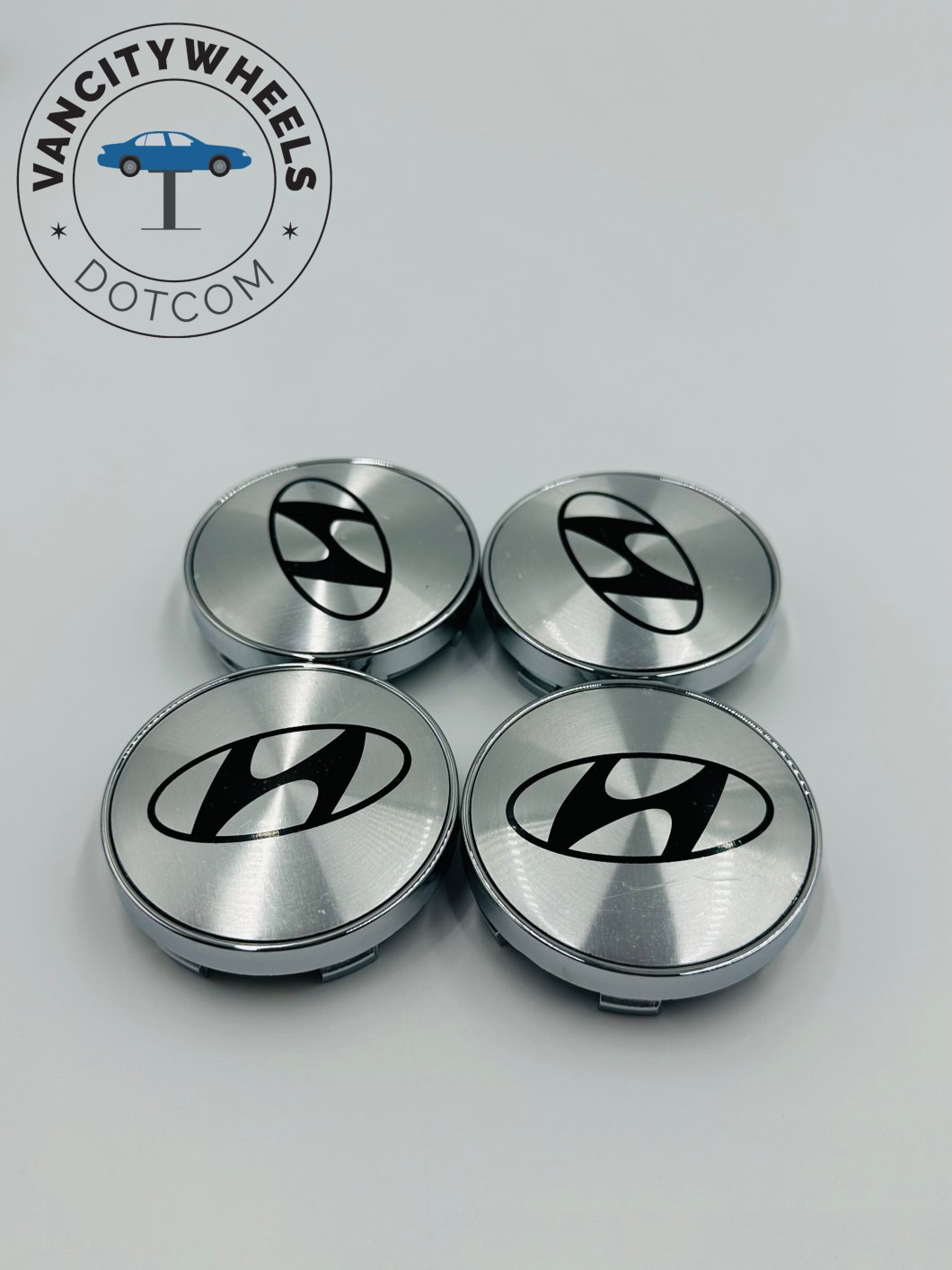 Premium 4Pcs Hyundai Wheel Center Caps in Varied Sizes & Wheel Cap Base ...